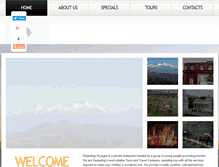 Tablet Screenshot of darjeelingvoyage.com